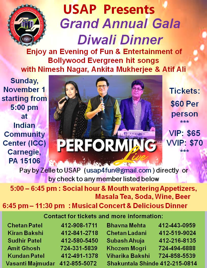 USAP GRAND GALA DIWALI DINNER